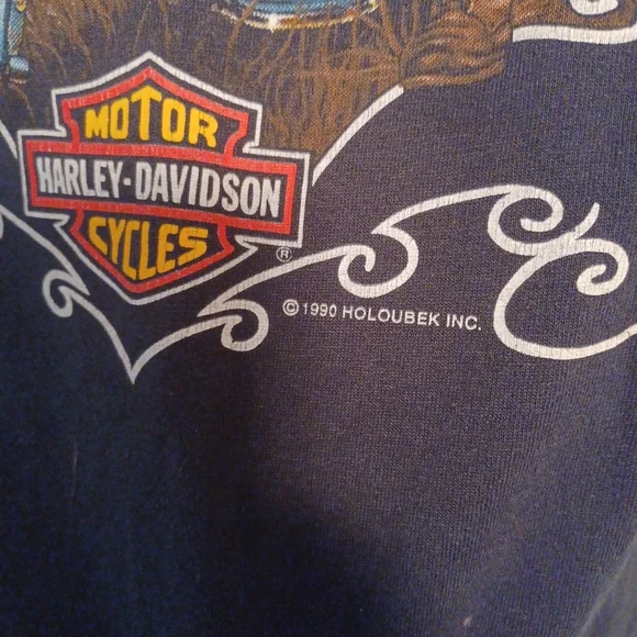 Vintage 1990 Edition Harley Davidson Tee